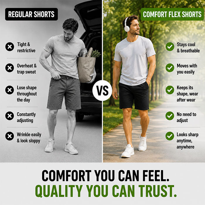 Comfort Flex - Ultra Comfy Shorts