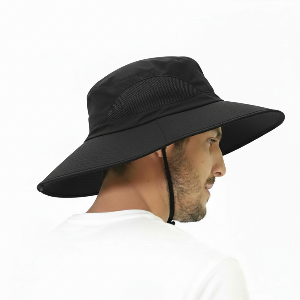 SPF50+ Wide Brim Golf Hat - Ultimate Sun Protection
