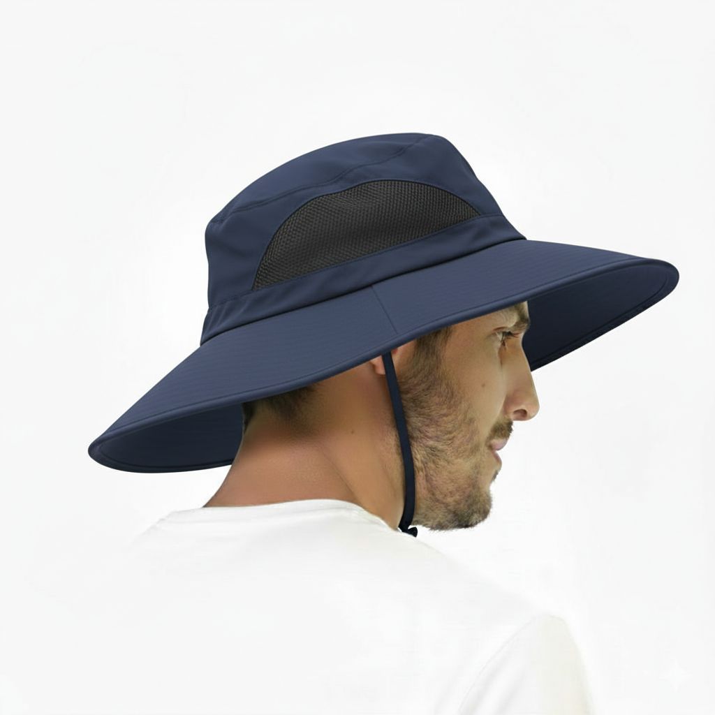 SPF50+ Wide Brim Golf Hat - Ultimate Sun Protection