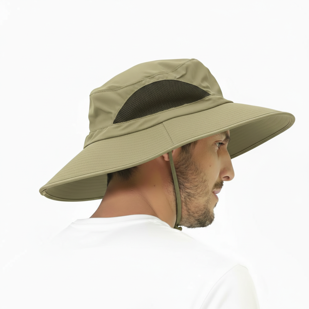 SPF50+ Wide Brim Golf Hat - Ultimate Sun Protection