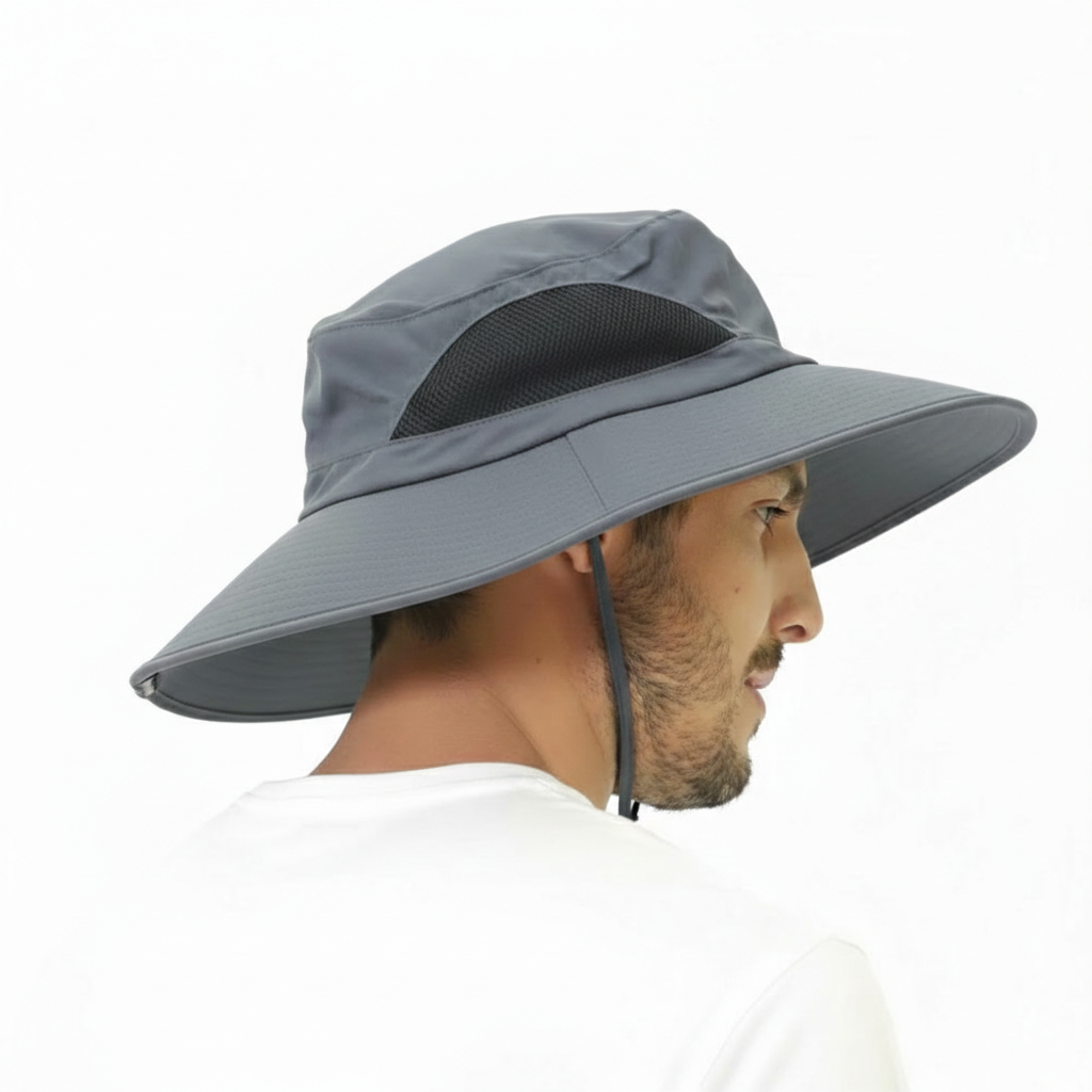 SPF50+ Wide Brim Golf Hat - Ultimate Sun Protection