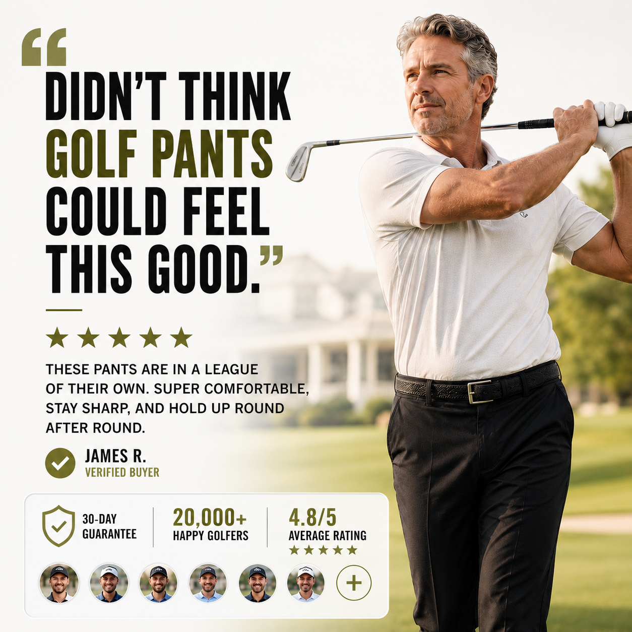 Tour Flex - Ultra Comfy Golf Pants