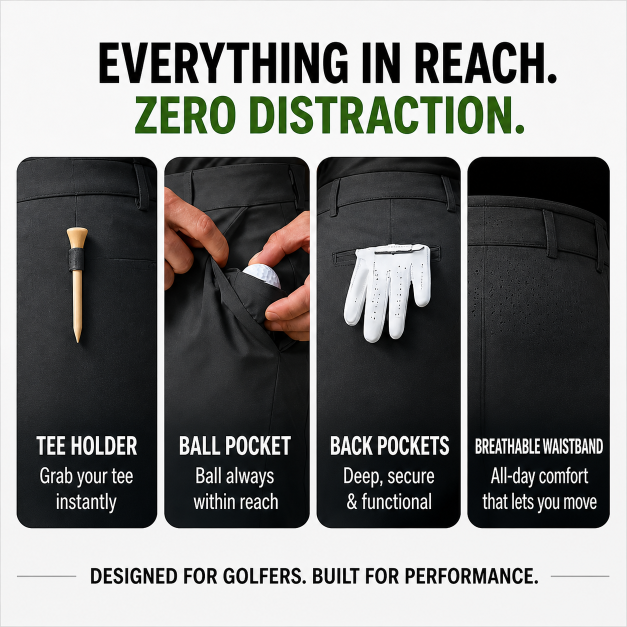 Tour Flex - Ultra Comfy Golf Pants