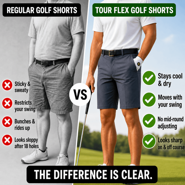 Tour Flex - Ultra Comfy Golf Shorts