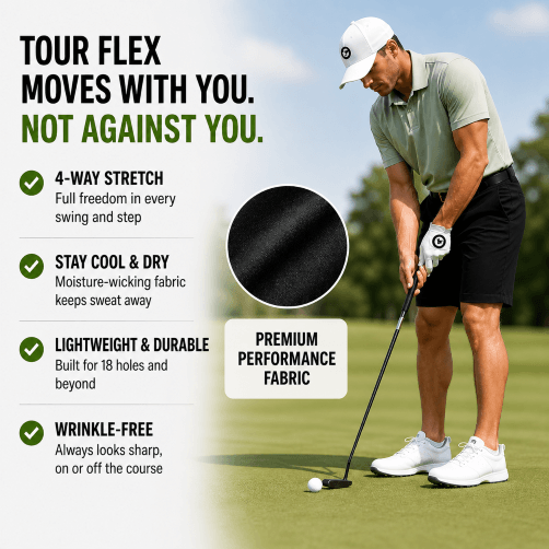 Tour Flex - Ultra Comfy Golf Shorts